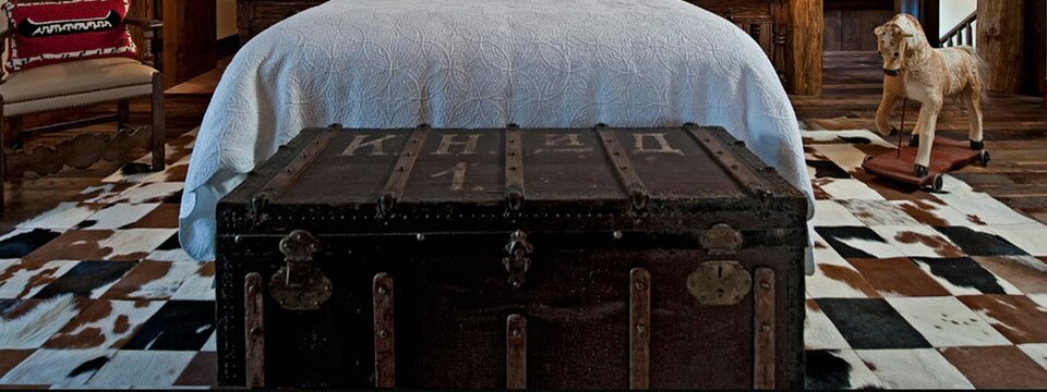 Old chest trunk